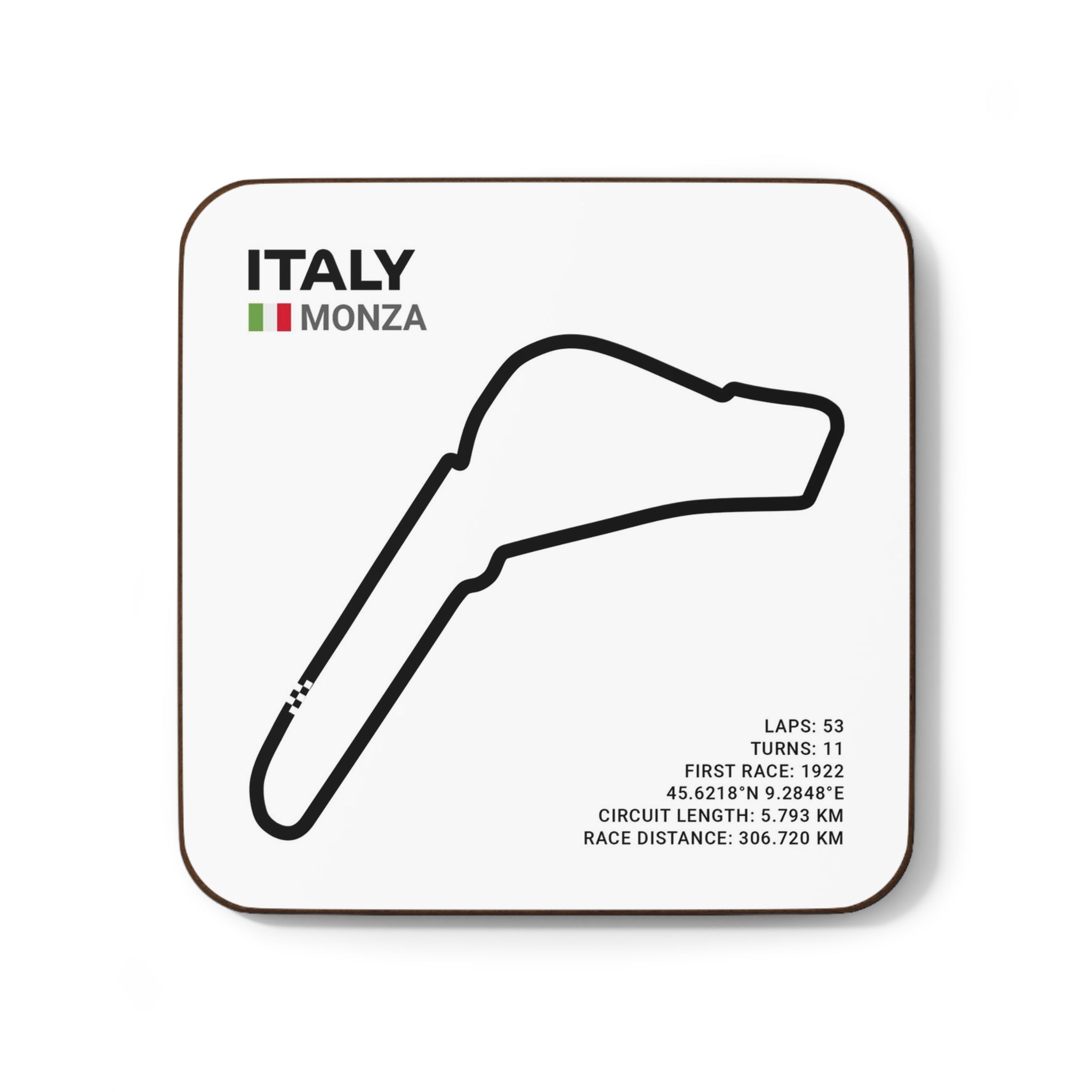 Monza Race Track - Drink Coaster