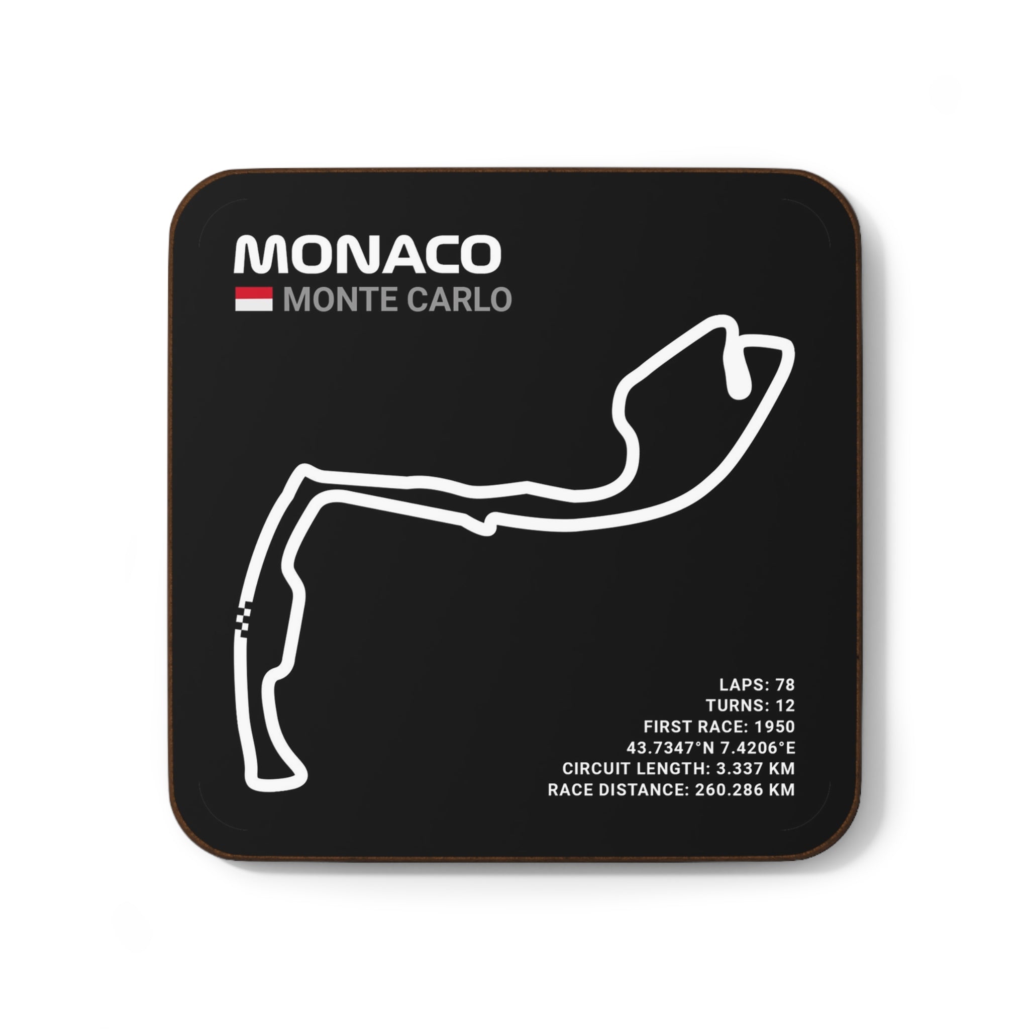 Monaco Track Coaster