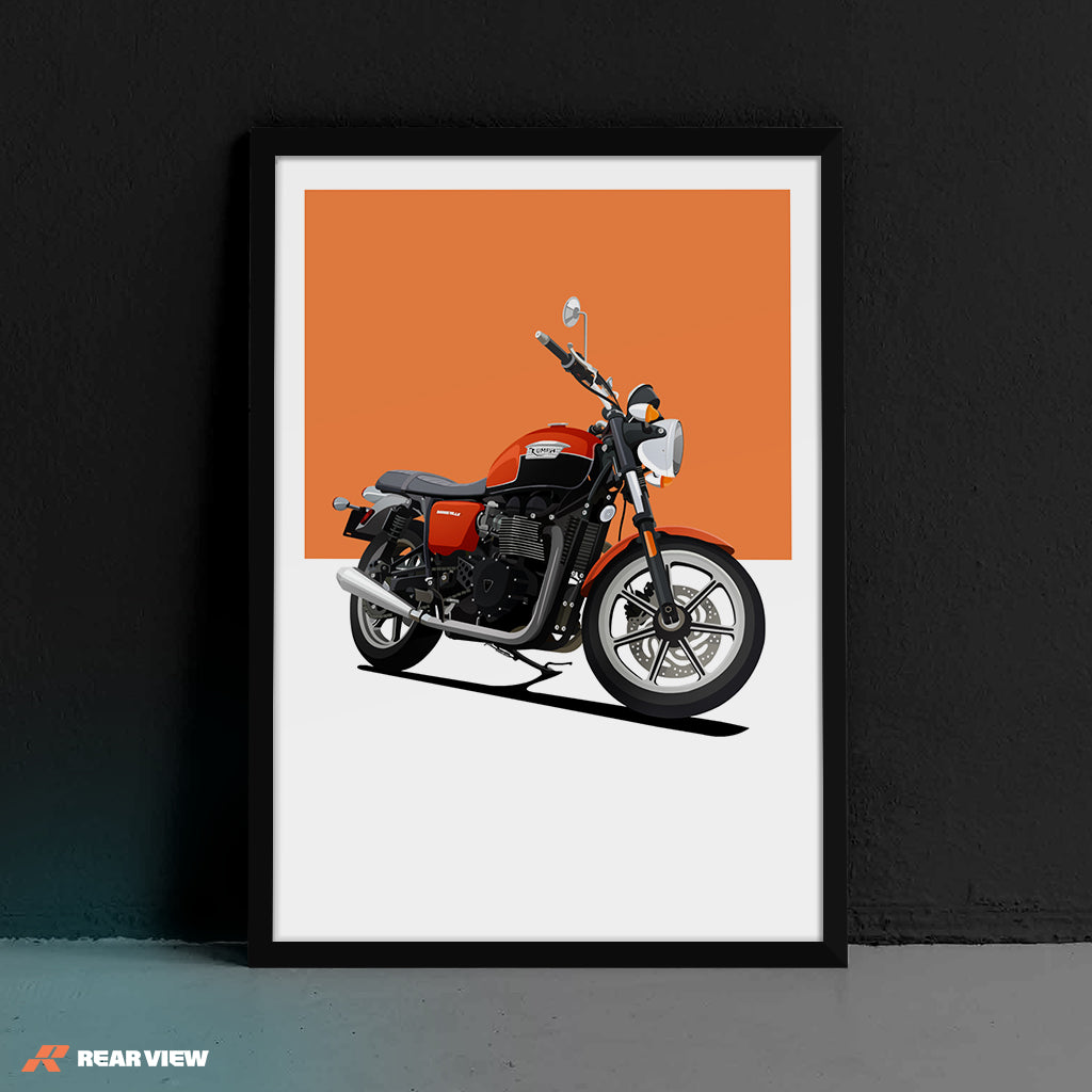 Custom Car Art - Motorrad