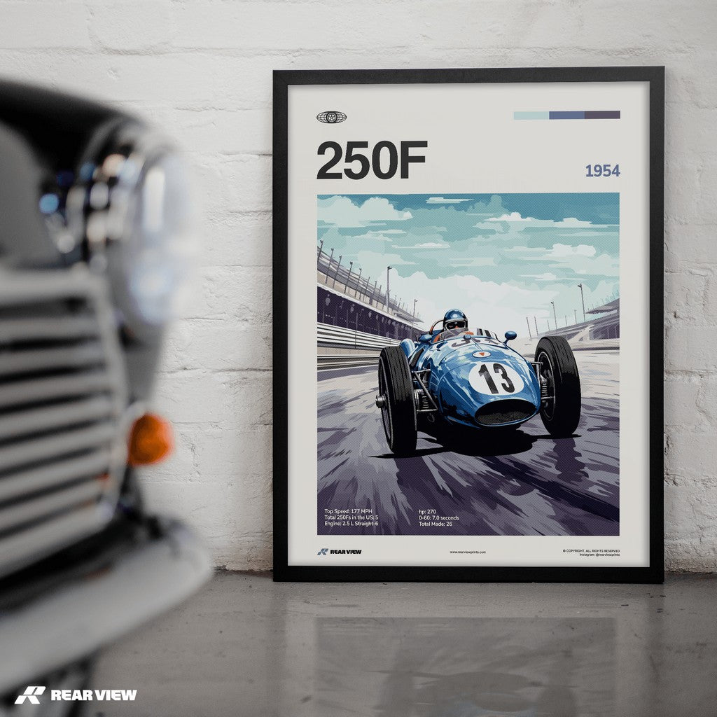 250F 1954 - Car Print