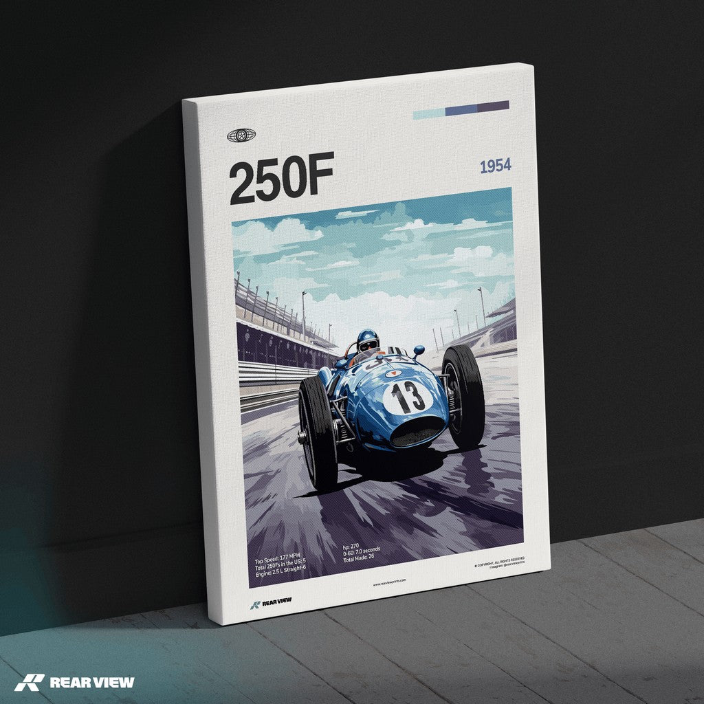 250F 1954 - Car Print