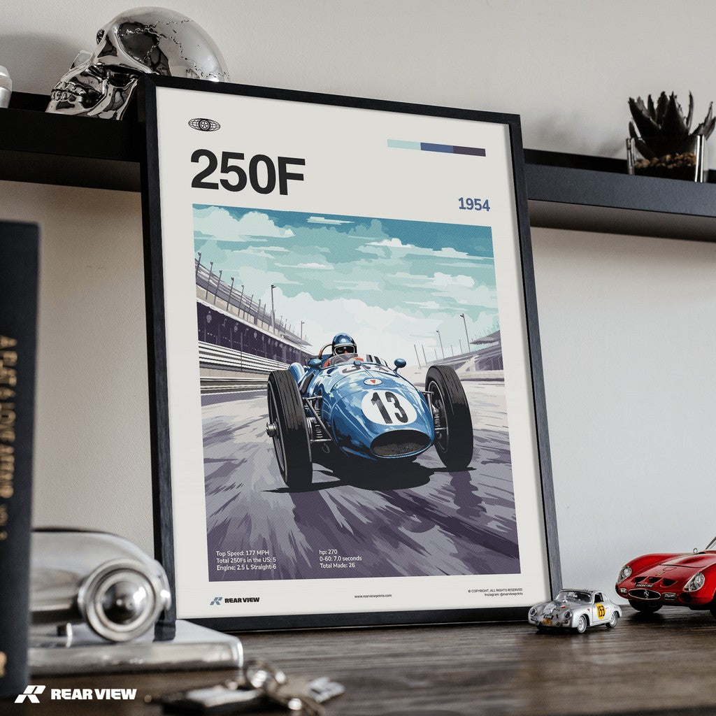 250F 1954 - Car Print