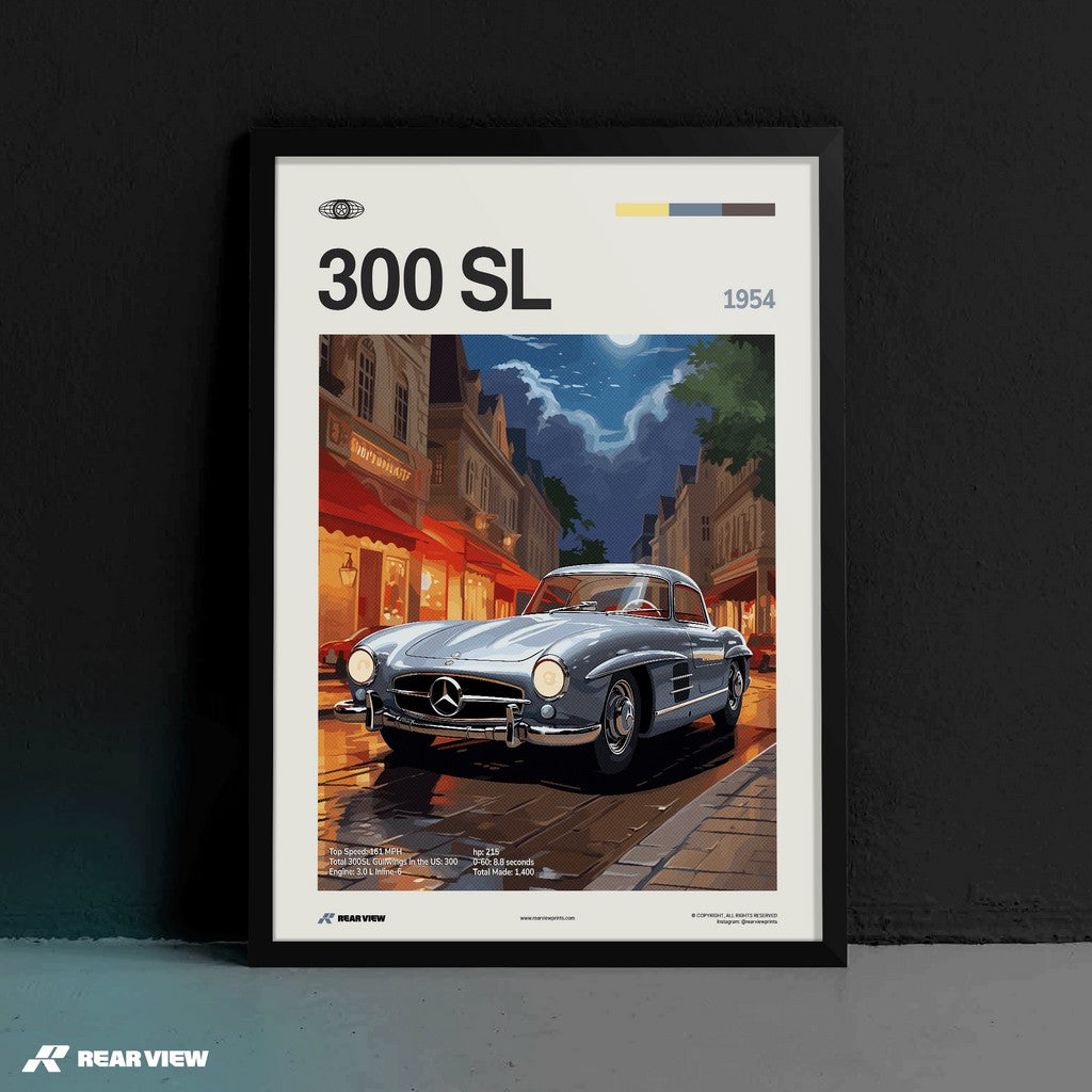 300 SL 1954 - Autodruck