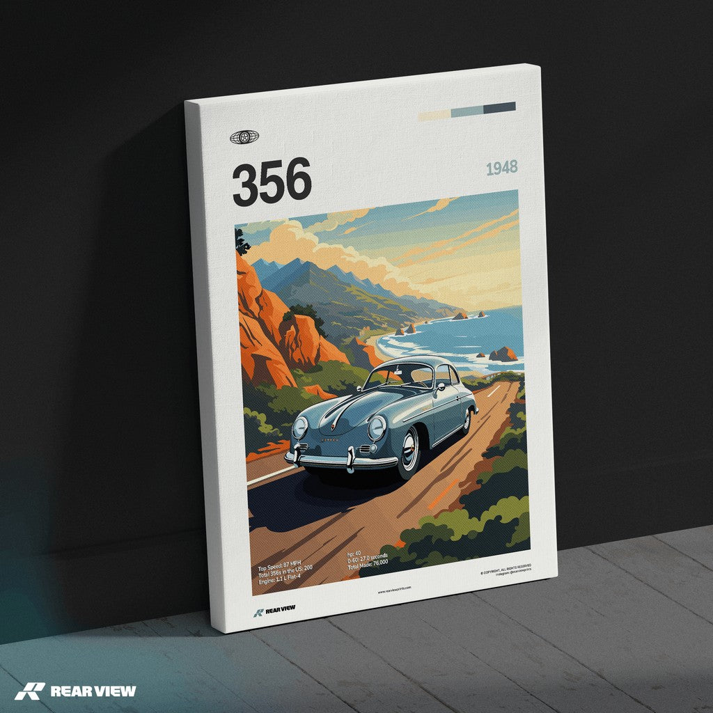 356 1948 - Car Print