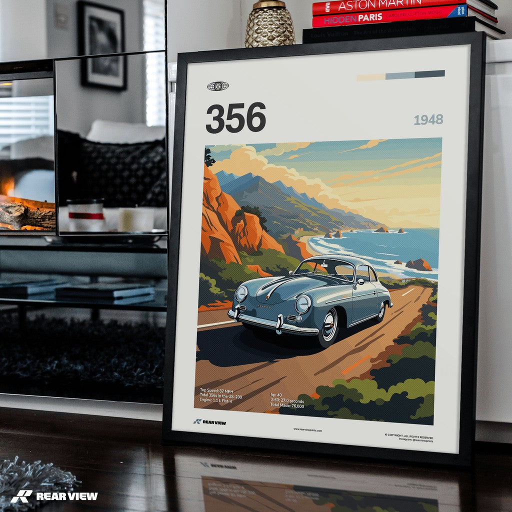 356 1948 - Car Print