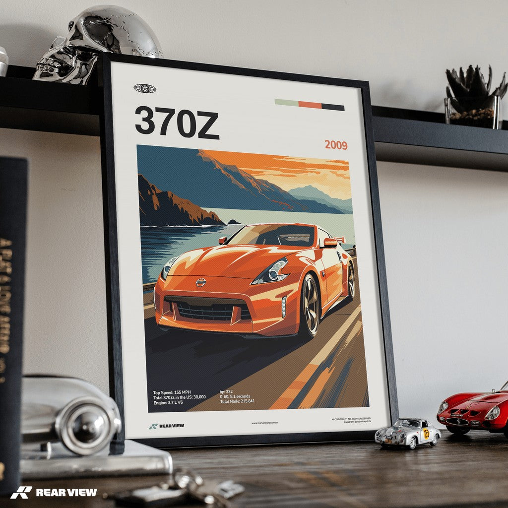 370z 2009 - Car Print