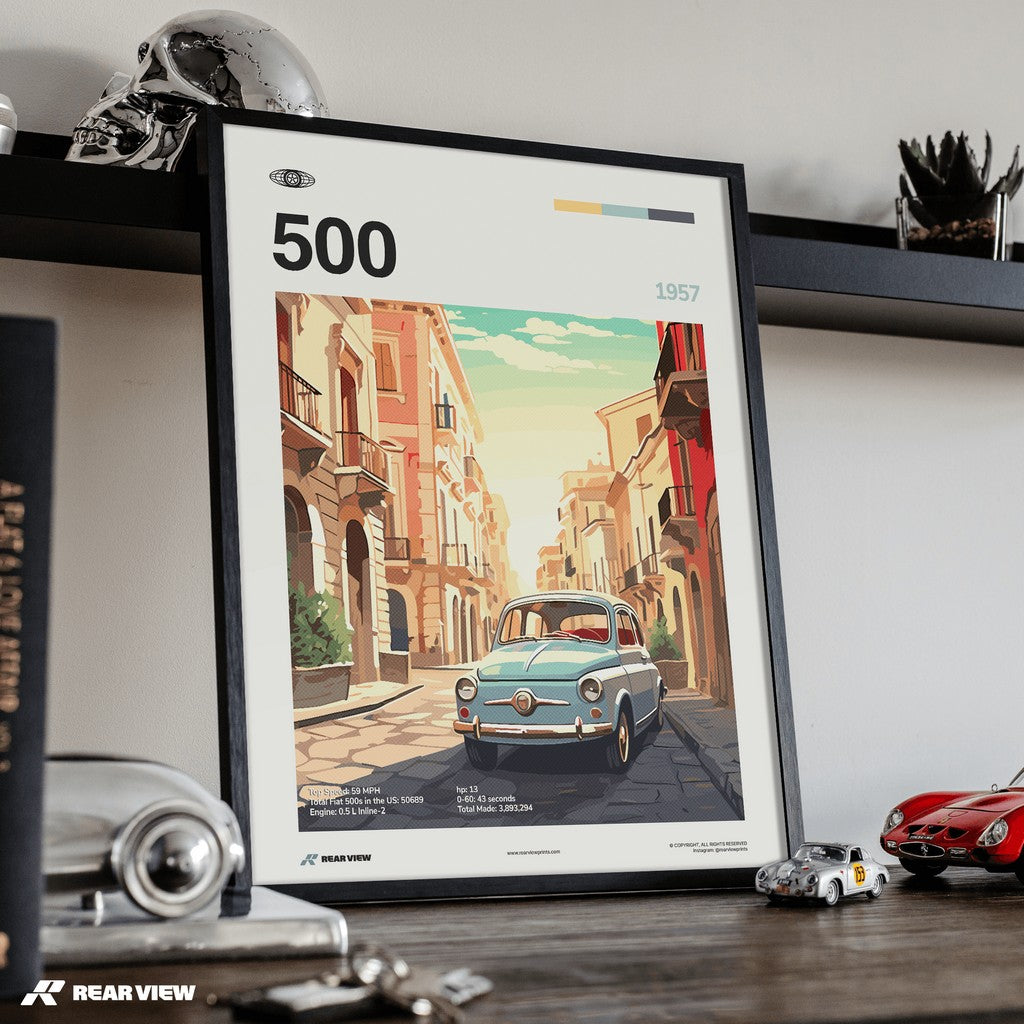 500 1957 - Car Print