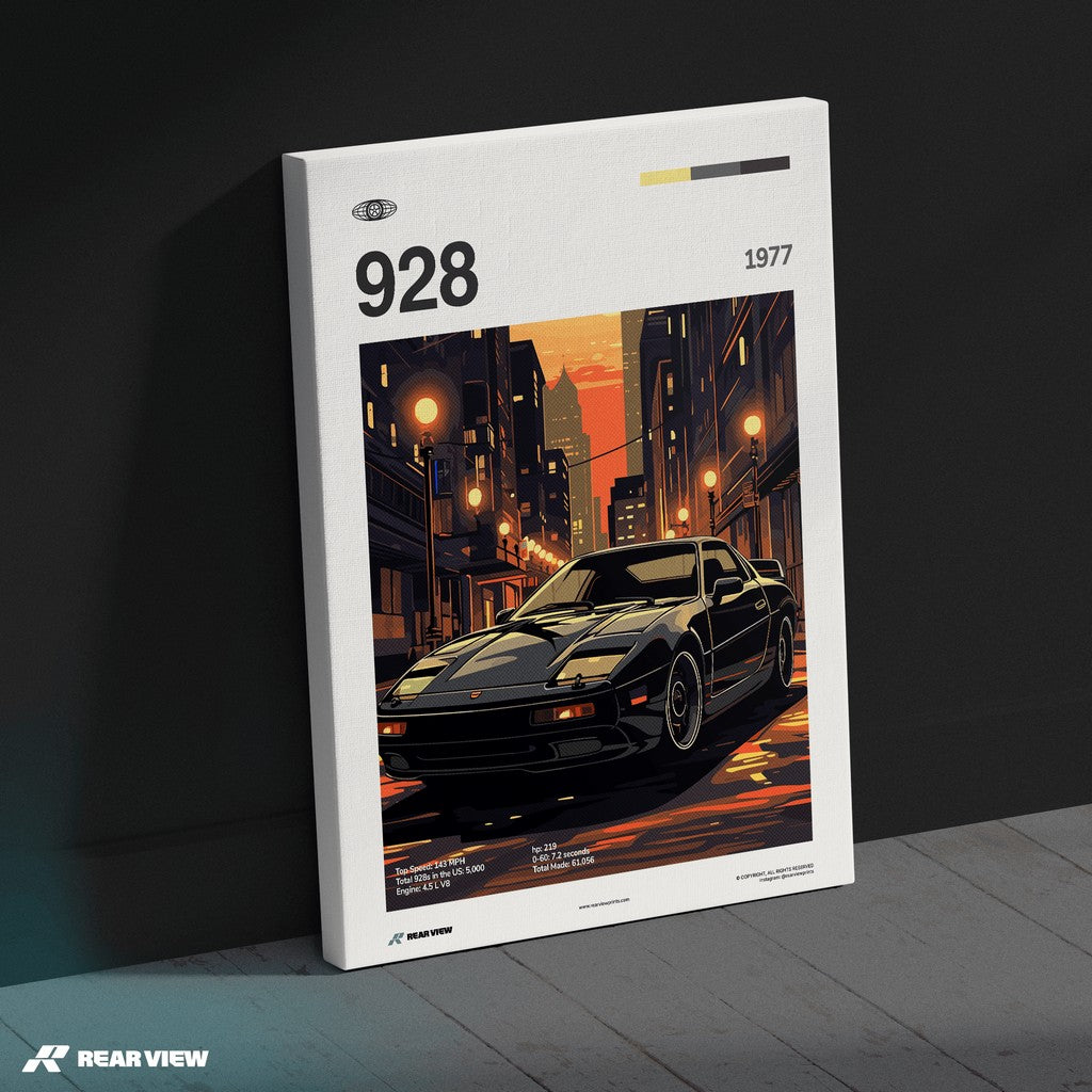 928 1977 - Car Print