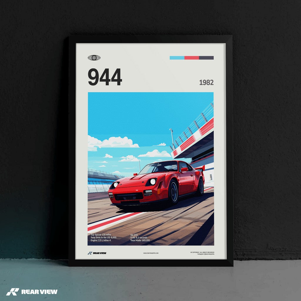 944 1982 - Car Print
