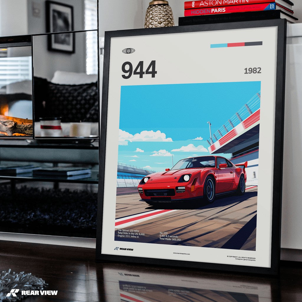 944 1982 - Car Print