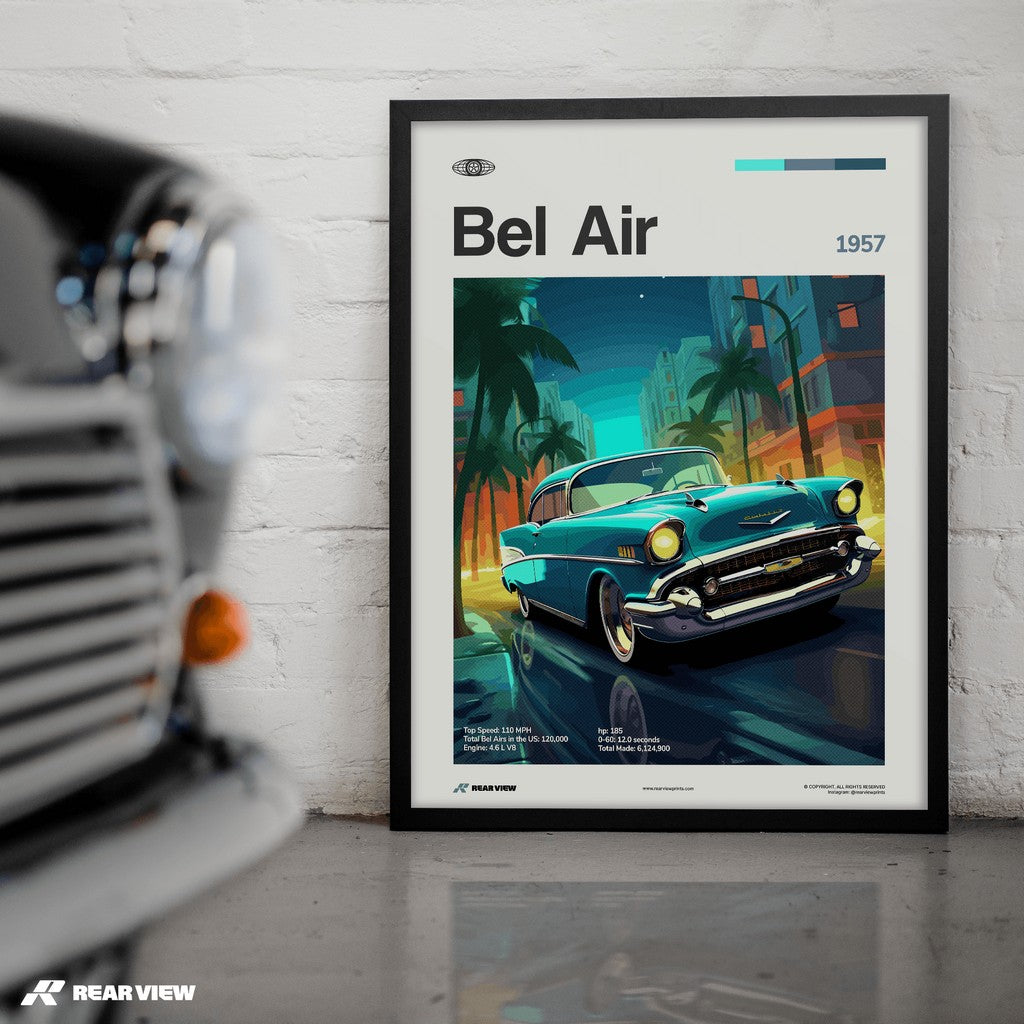 Bel Air 1957 - Car Print