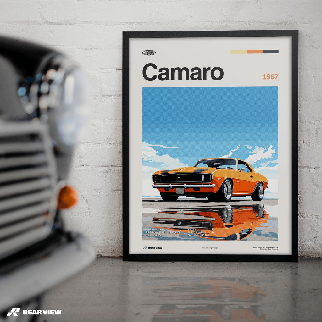 Camaro 1967 - Car Print