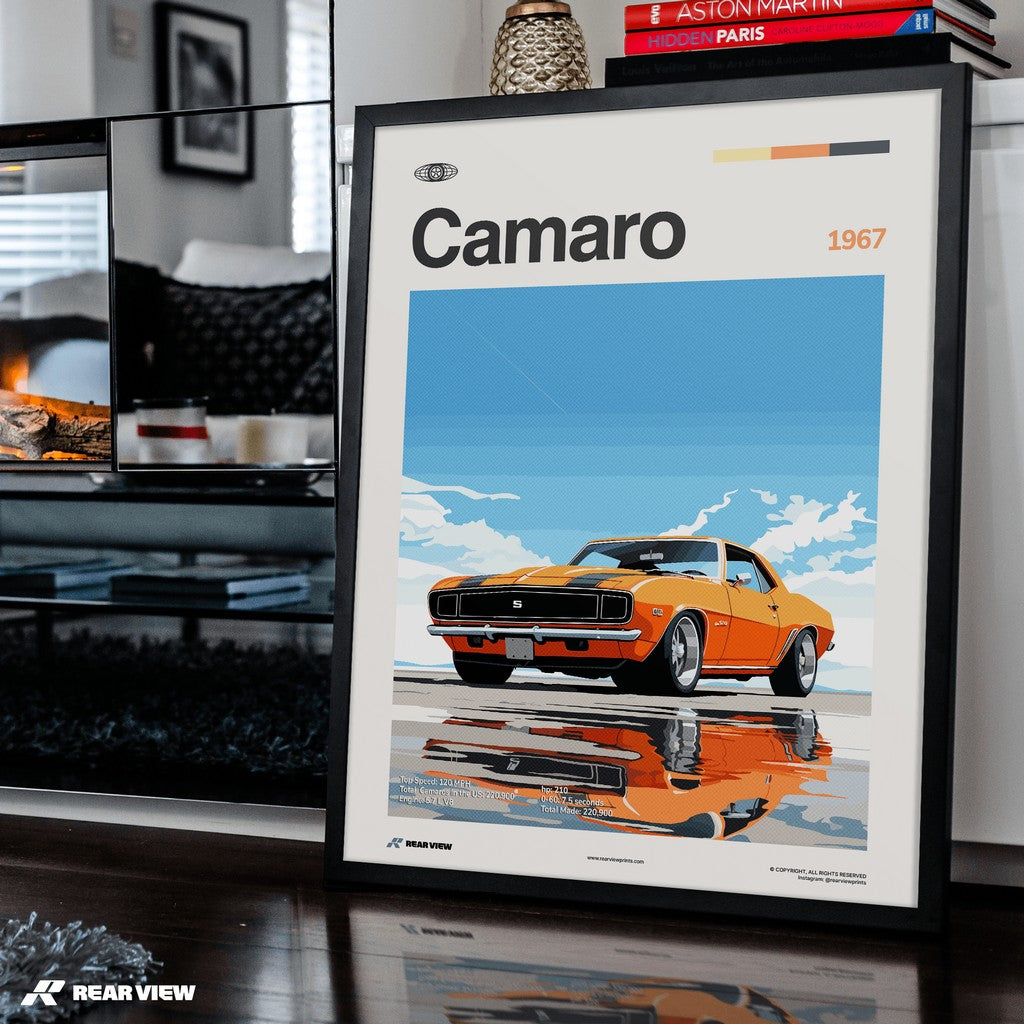 Camaro 1967 - Car Print