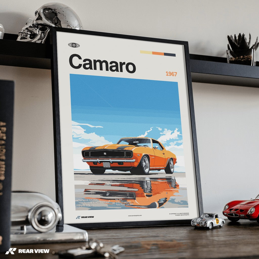 Camaro 1967 - Car Print
