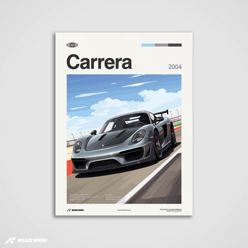 Carrera 2004 - Car Print