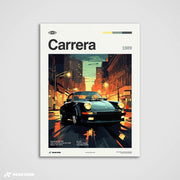 911 Carrera 1989 - Car Print