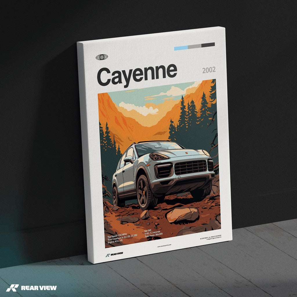 Cayenne 2002 - Car Print