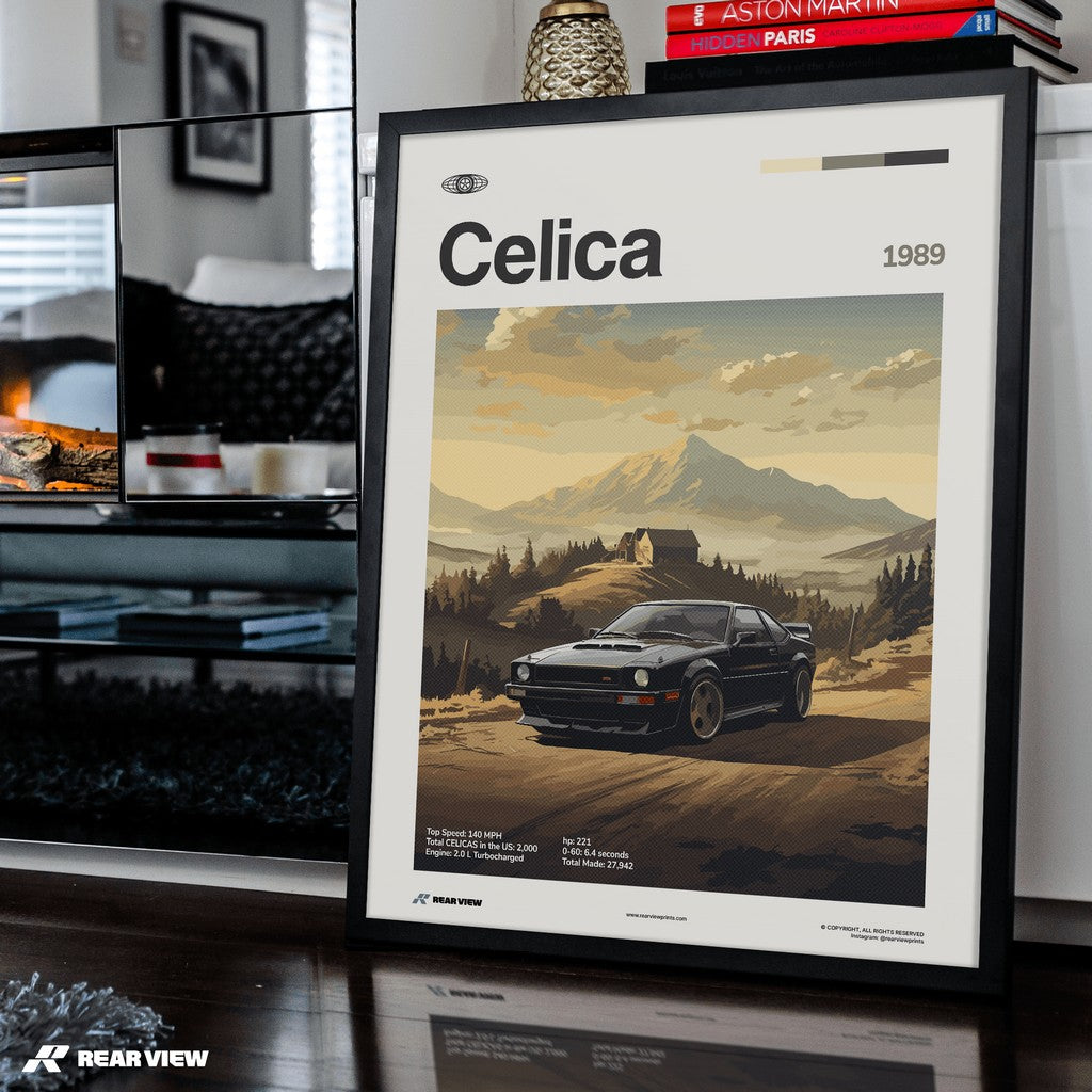 Celica 1989 - Car Print