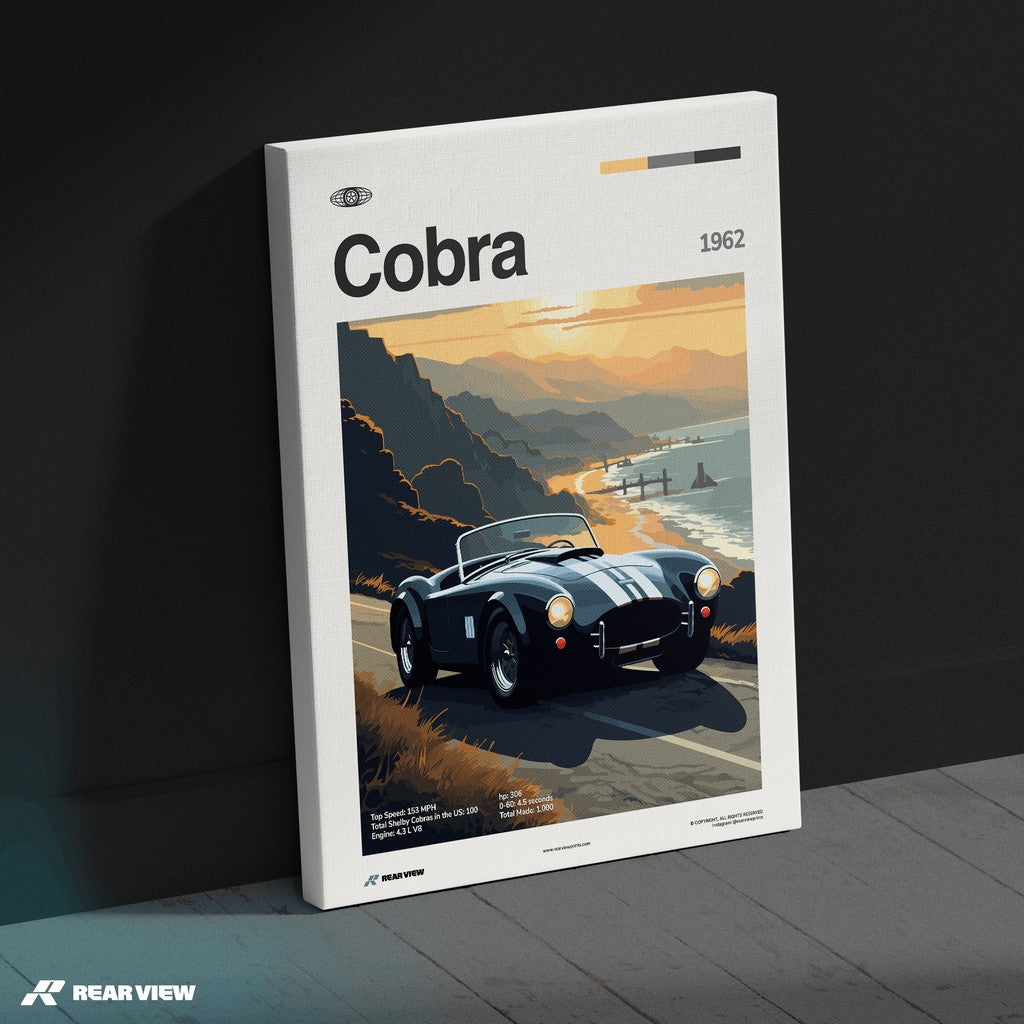 Cobra 1962 - Car Print