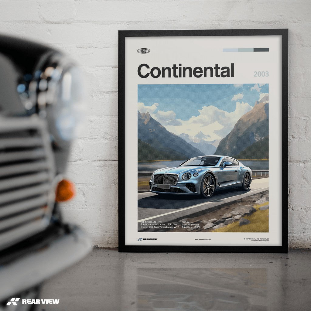 Continental GT 2003 - Car Print