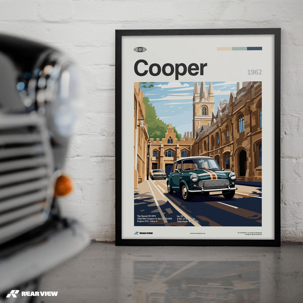 Cooper 1962 - Car Print