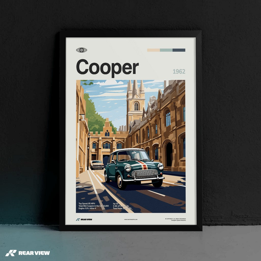 Cooper 1962 - Car Print