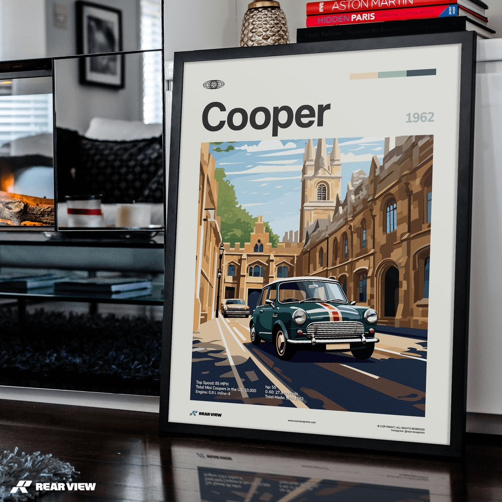 Cooper 1962 - Car Print
