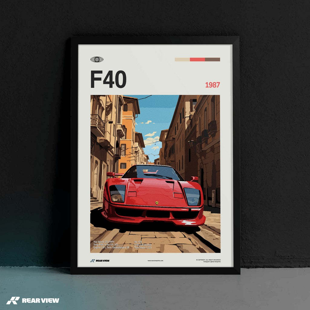F40 1987 - Autodruck