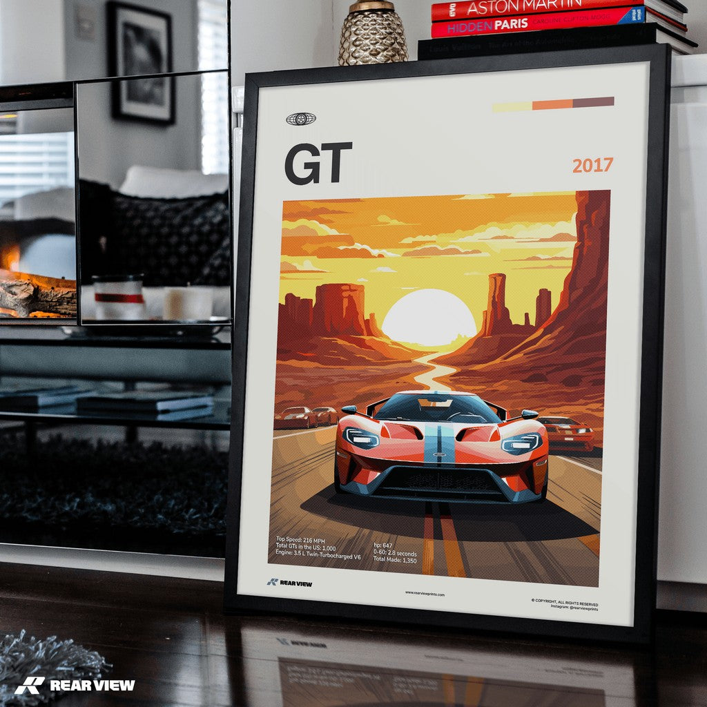 GT 2017 - Car Print