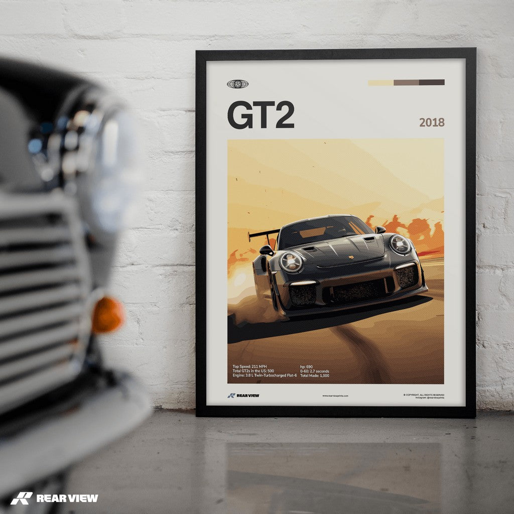 GT2 2018 - Car Print