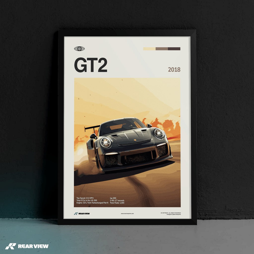 GT2 2018 - Car Print