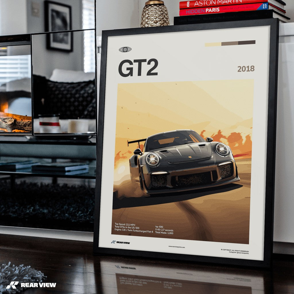 GT2 2018 - Car Print