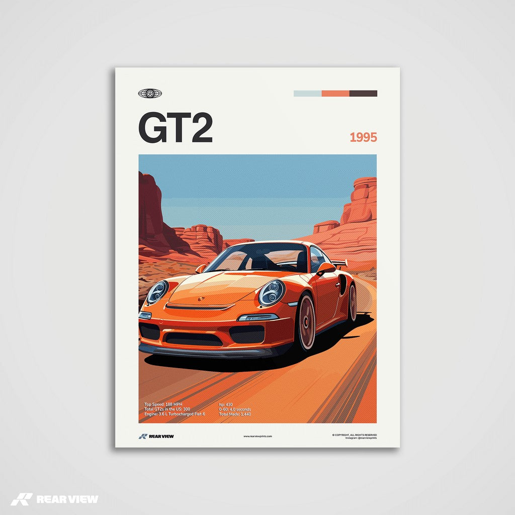 GT2 1995 - Car Print