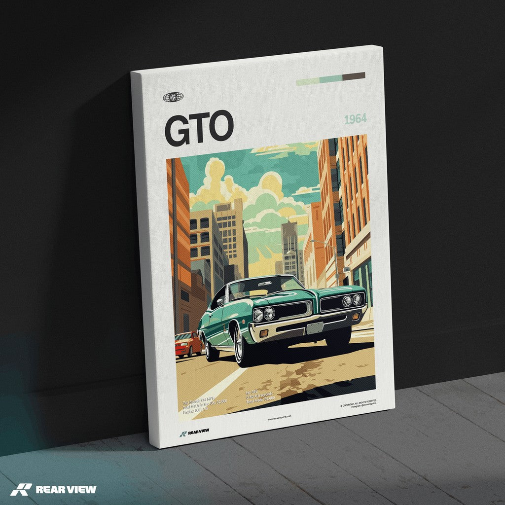 GTO 1964 - Car Print
