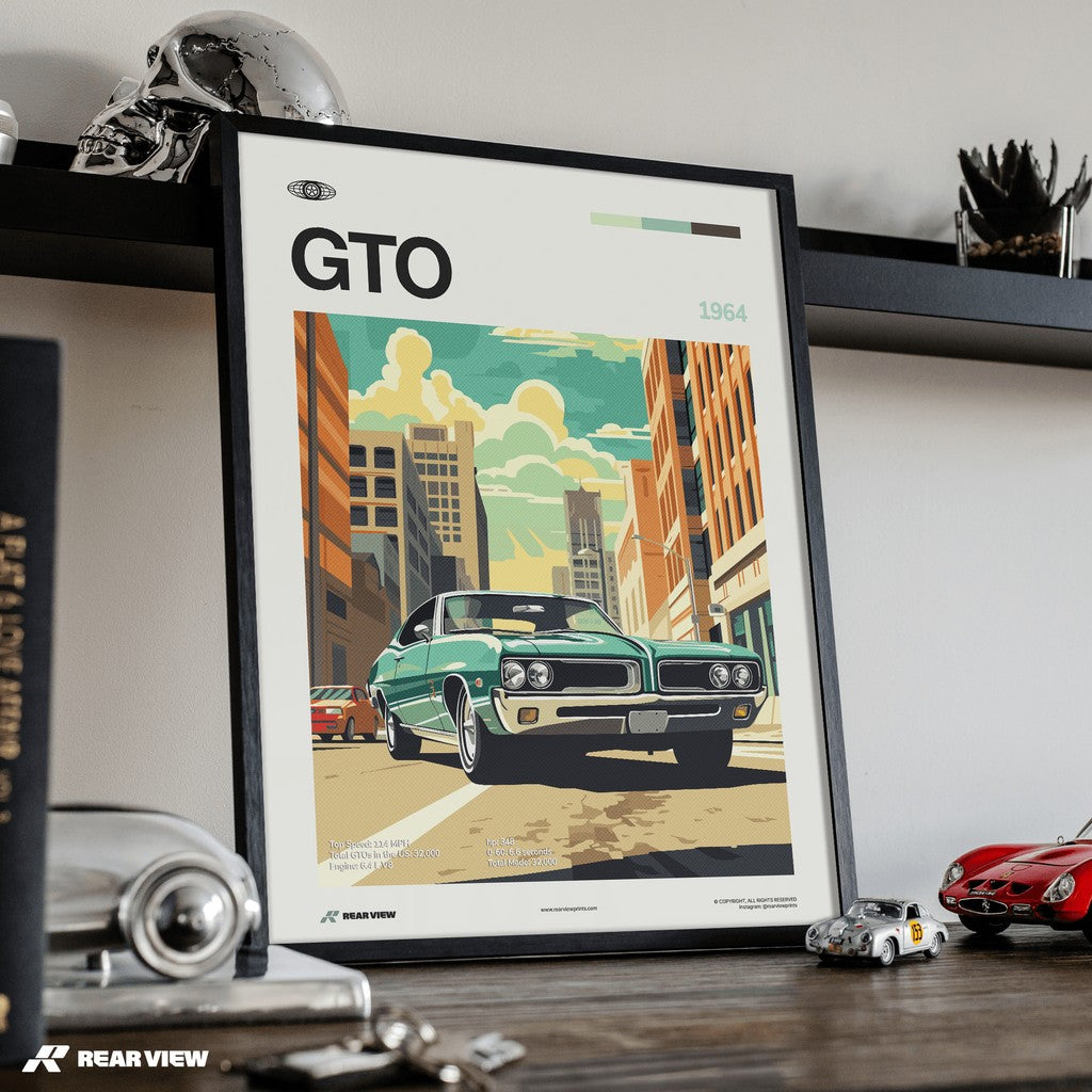 GT40 1964 - Car Print