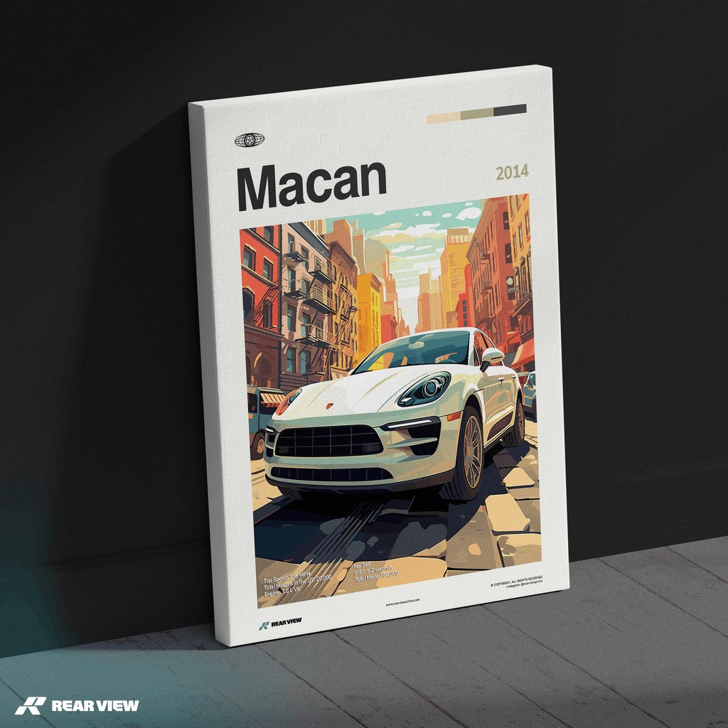 Macan 2014 - Car Print