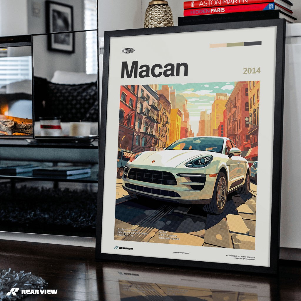 Macan 2014 - Car Print