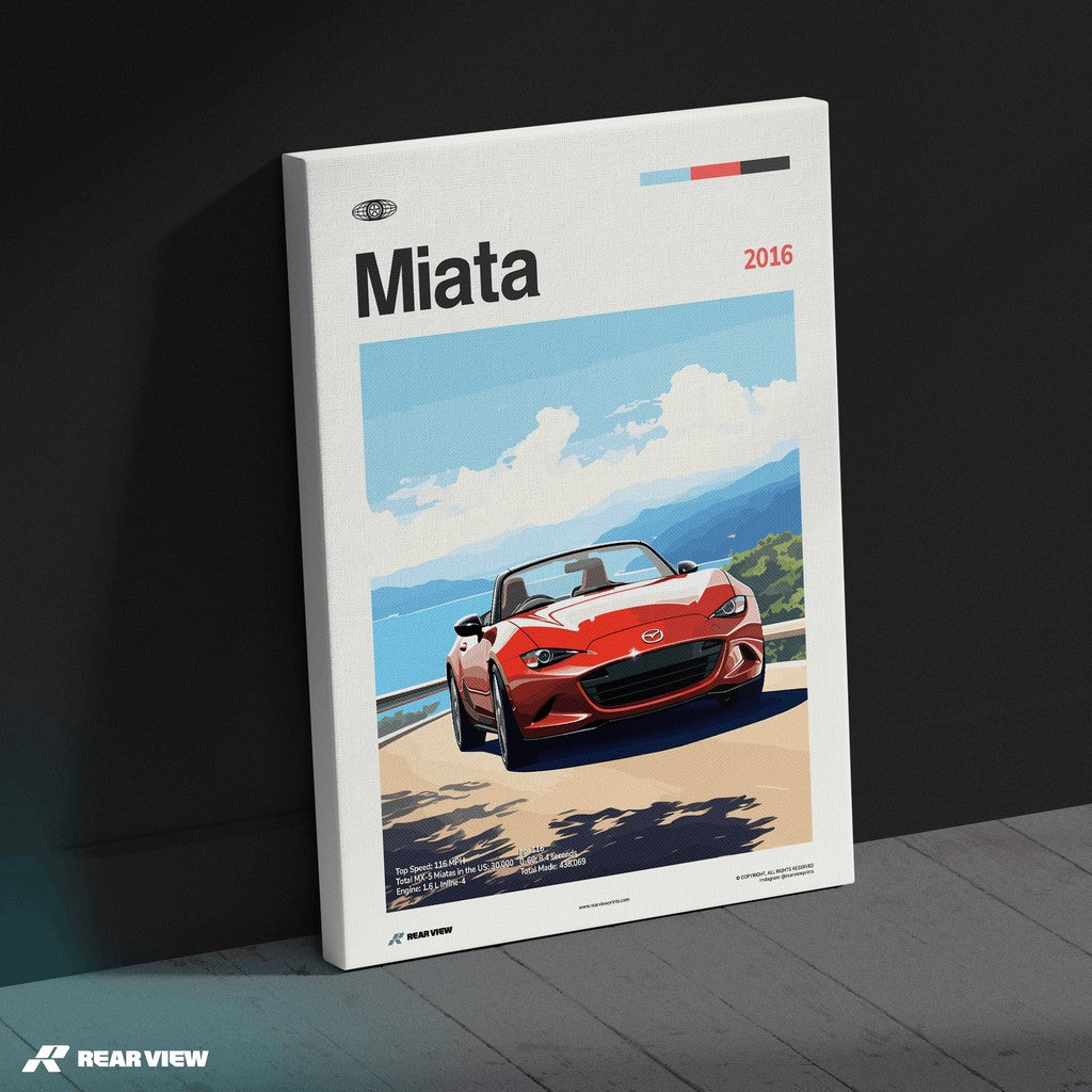 Miata 2016 - Car Print