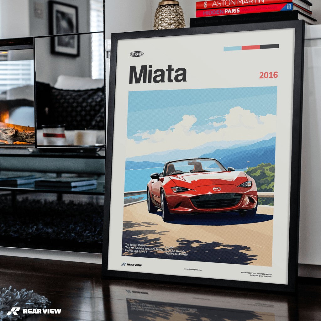Miata 2016 - Car Print
