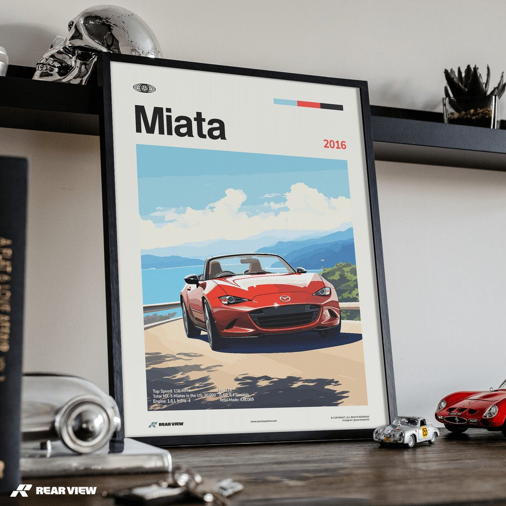 Miata 2016 - Car Print