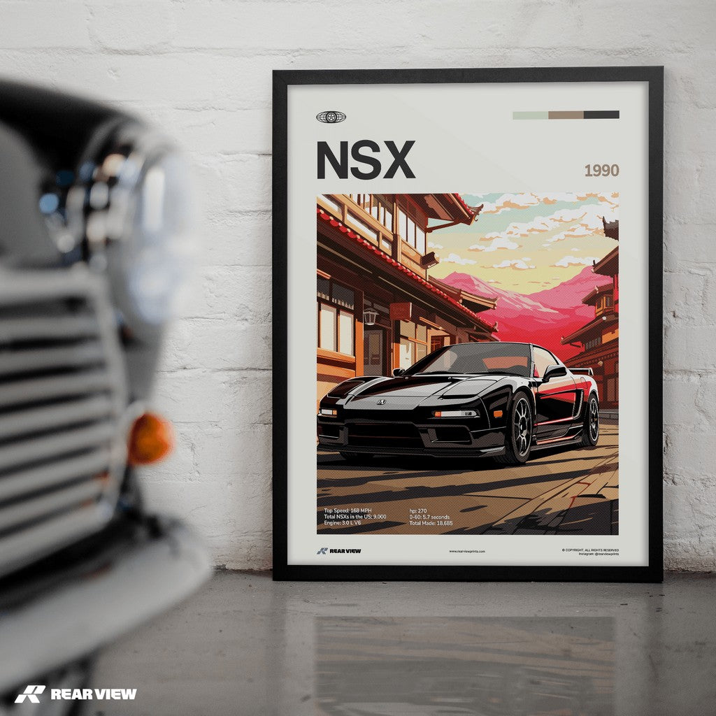 NSX 1990 - طباعة السيارة