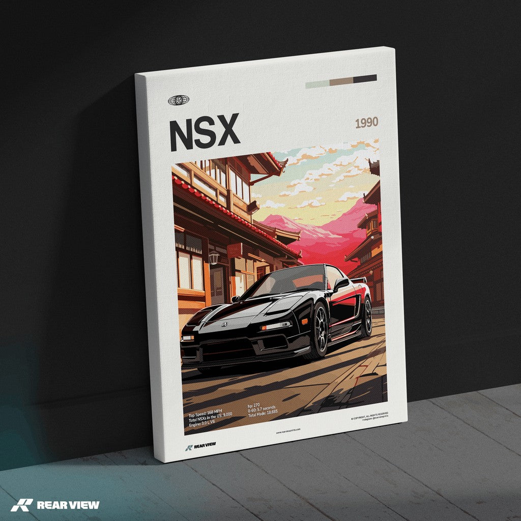NSX 1990 - طباعة السيارة