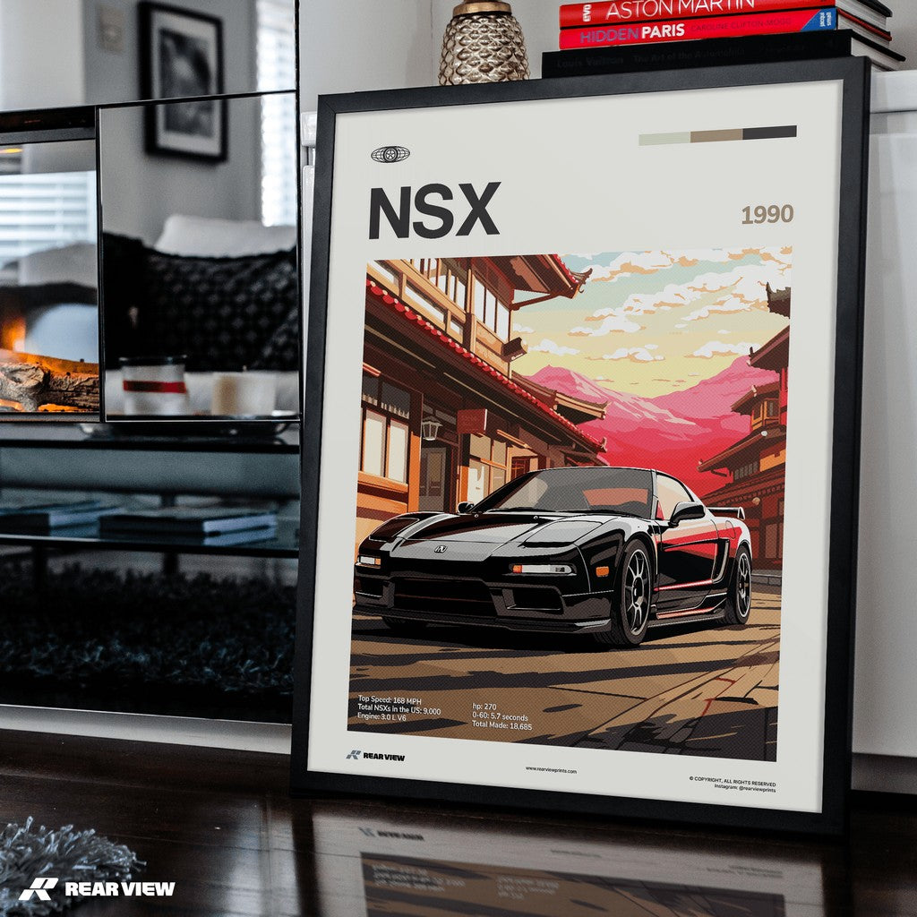 NSX 1990 - طباعة السيارة