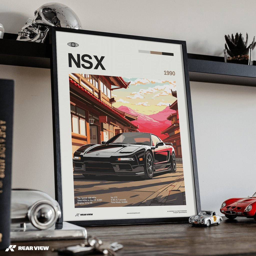 NSX 1990 - طباعة السيارة