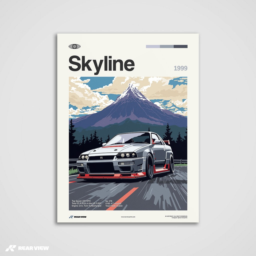 Skyline 1999 - Autodruck