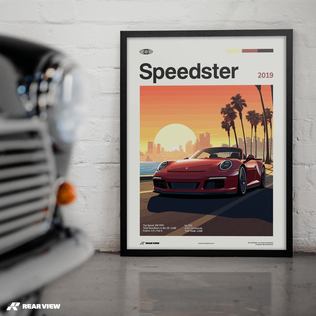 Speedster 2019 - Car Print