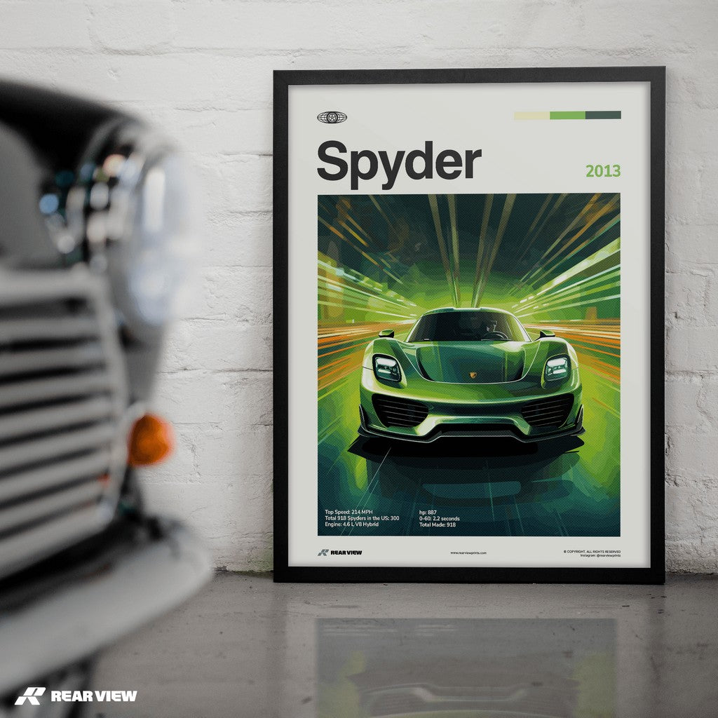 Spyder 2013 - Car Print