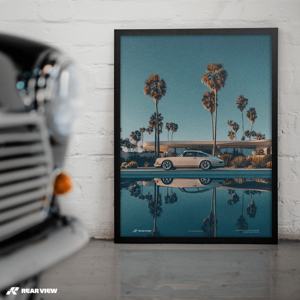 Palm Drive - 911 Art Print