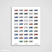 A History of BMW – Art Print