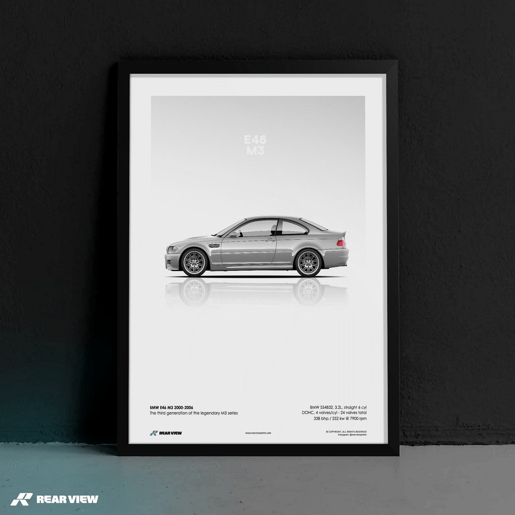 وحش الألفية - طباعة فنية E46 M3